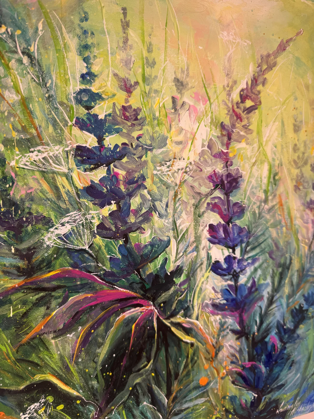 Among the Grasses — detail 2