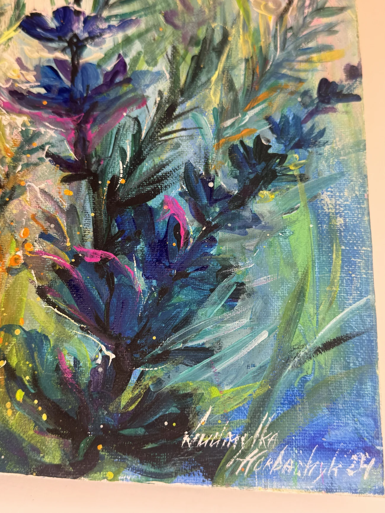 Among the Grasses — detail 3