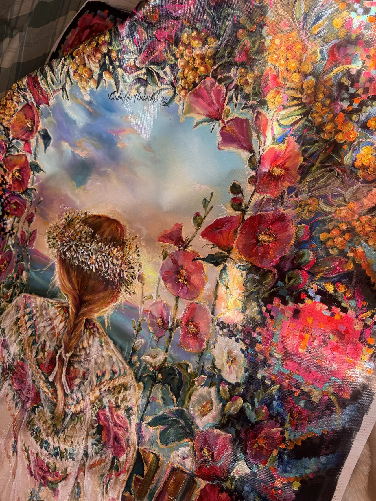 Between Worlds — detail 1