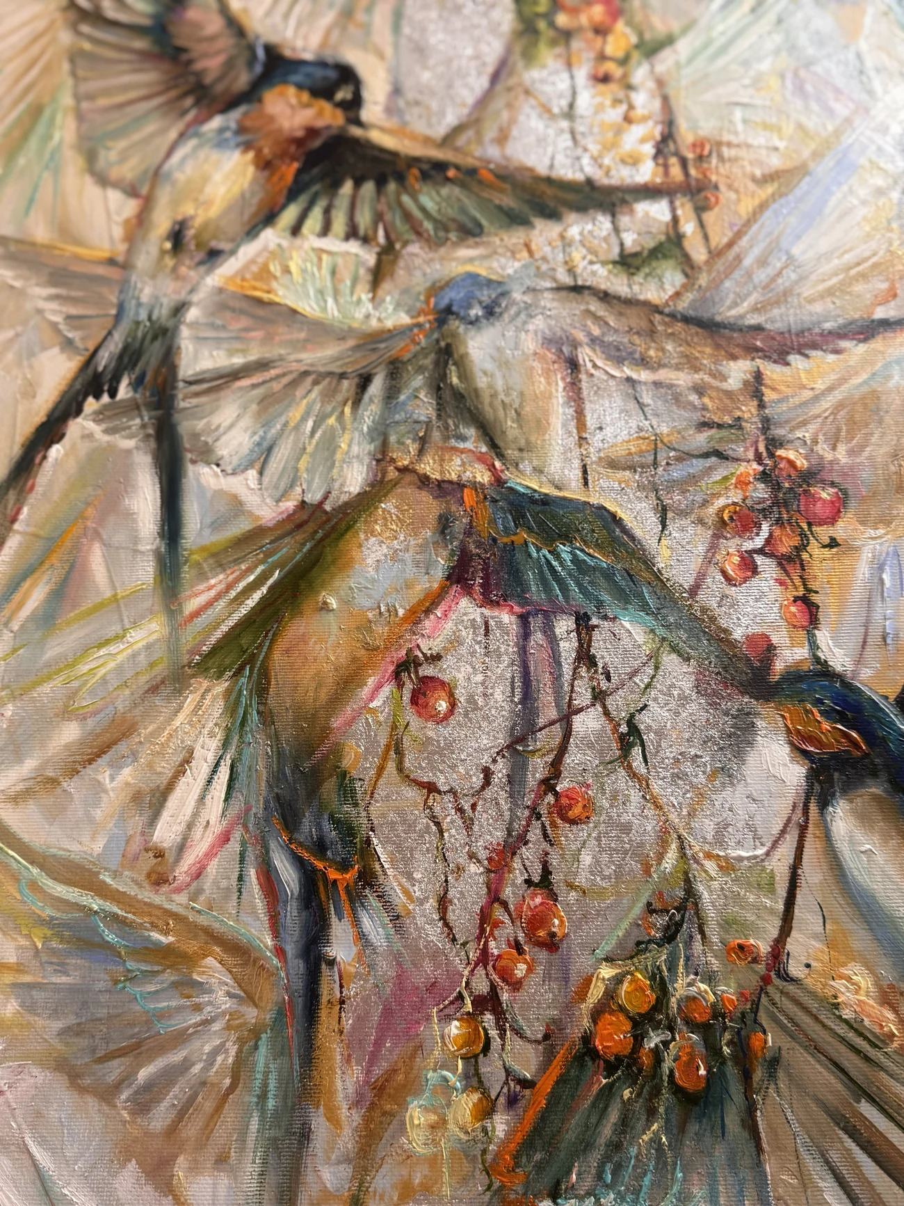 Swallows — detail 1