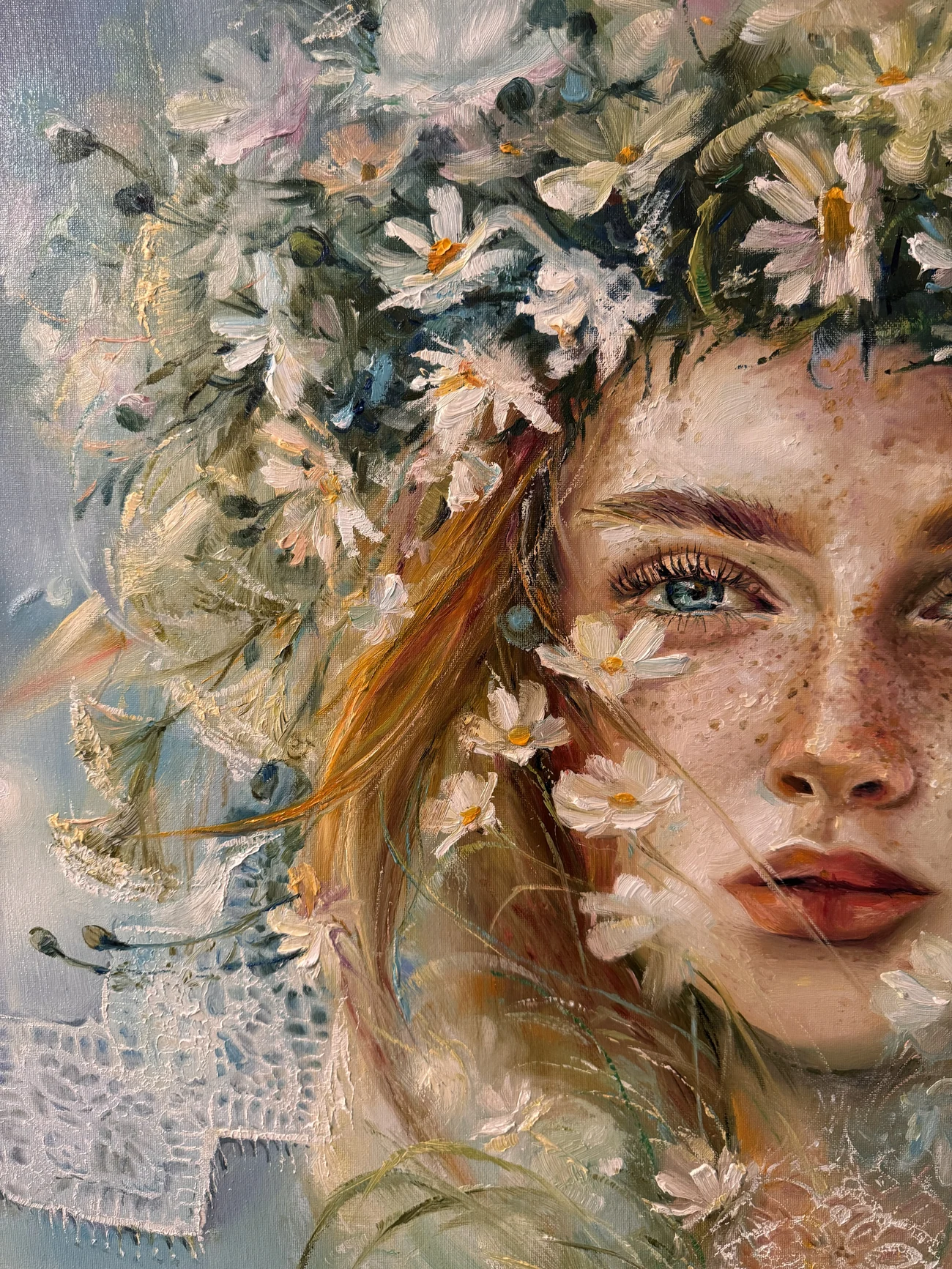 The Freckled Girl — detail 1
