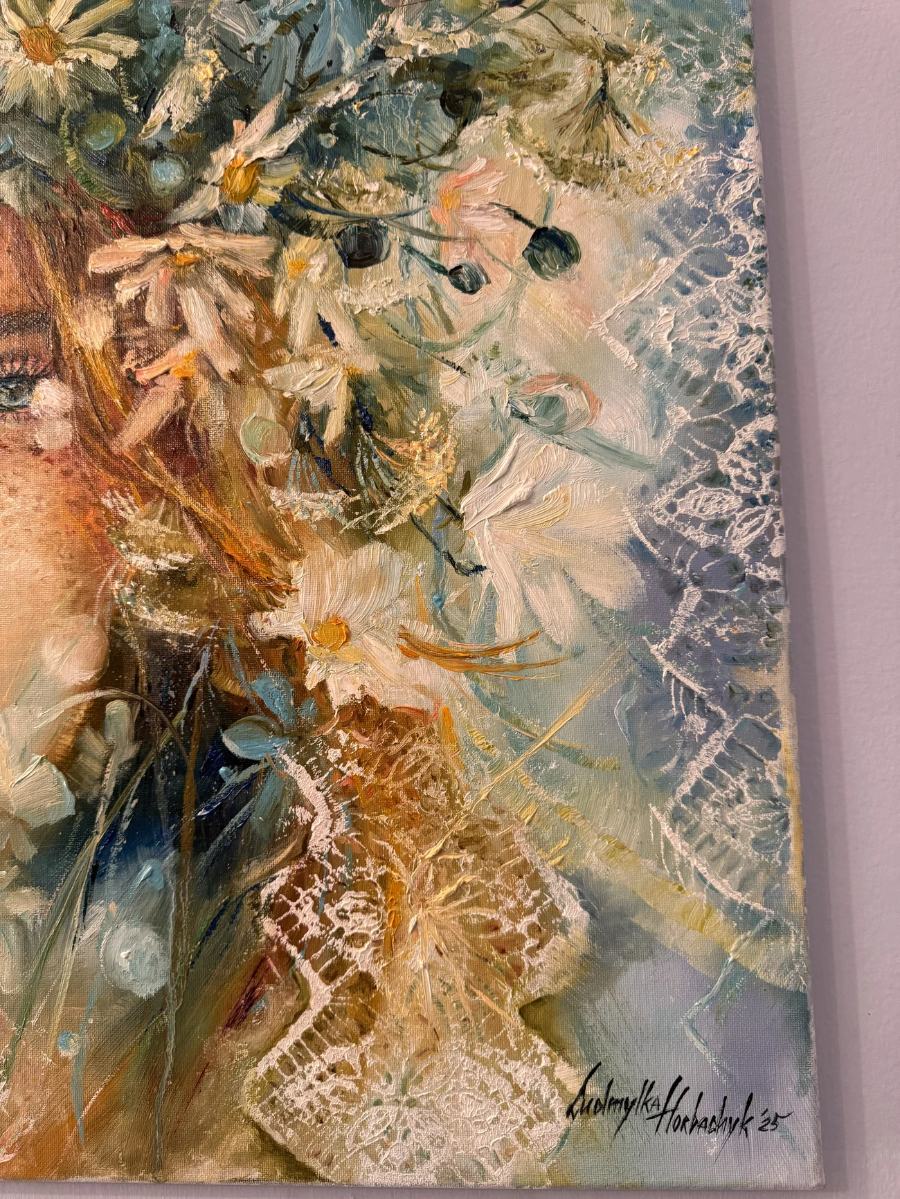 The Freckled Girl — detail 2