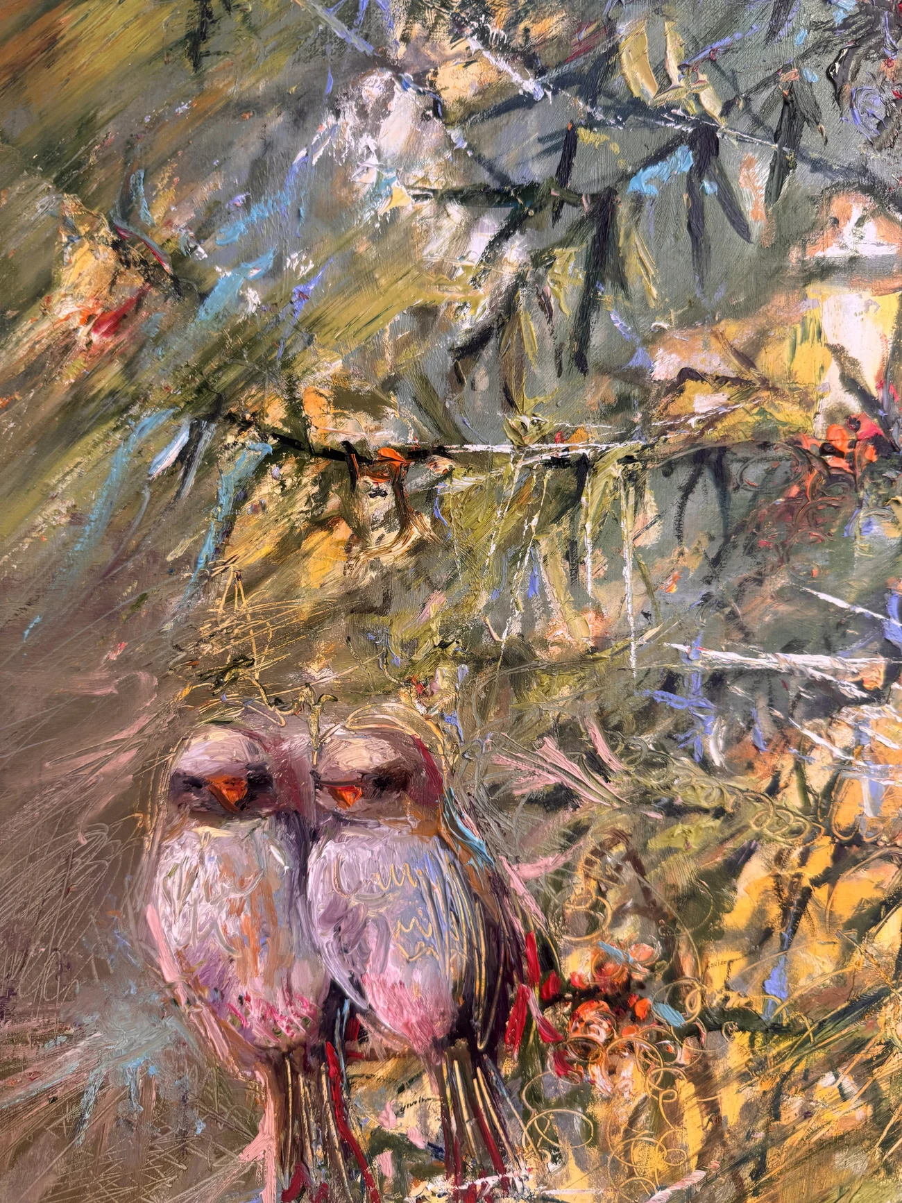 Two in Silence — detail 1
